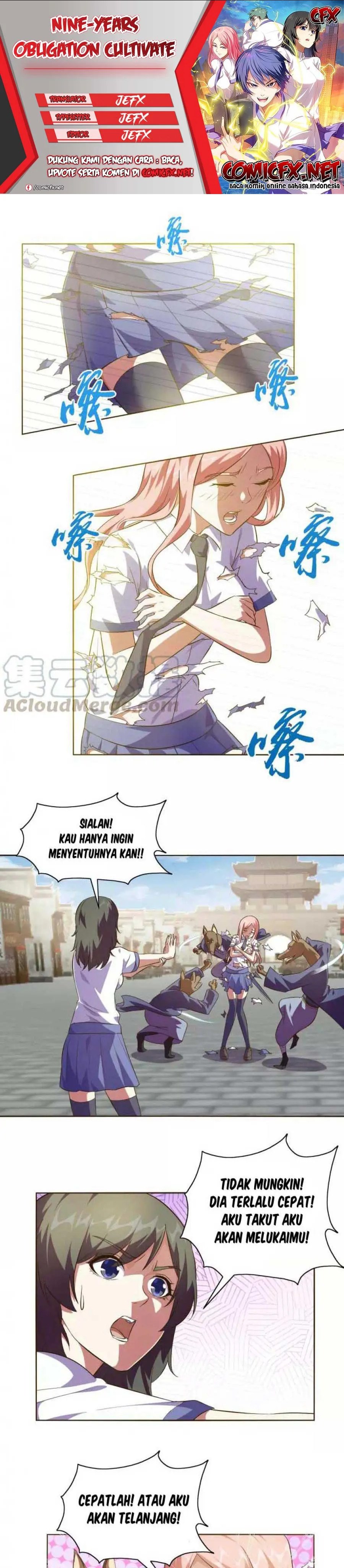 Nine-years Obligation Cultivate Chapter 35.2 Bahasa Indonesia